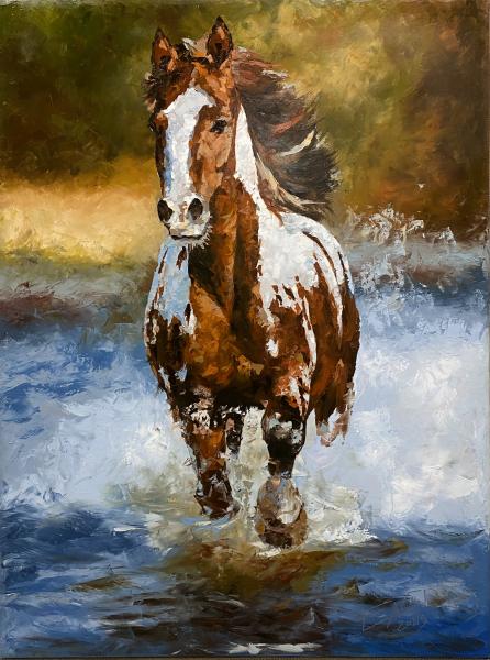 Horse in the River-Eduardo
